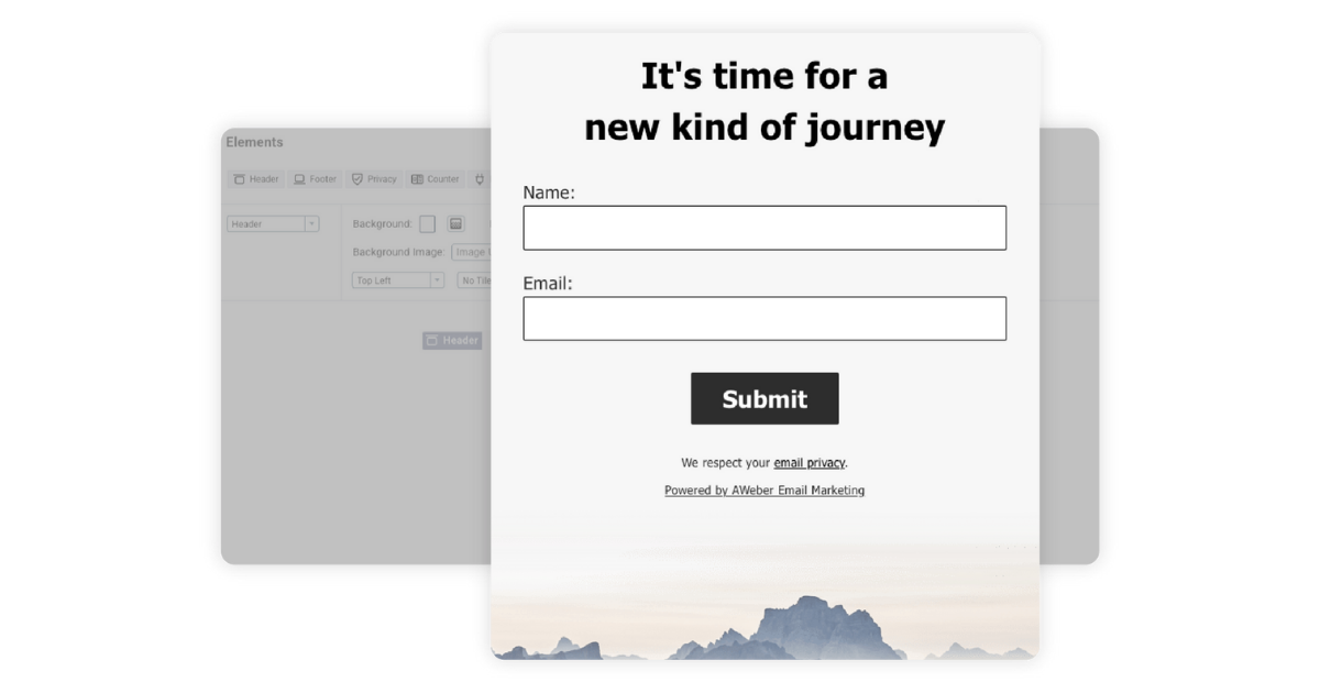Creating Sign-Up Forms