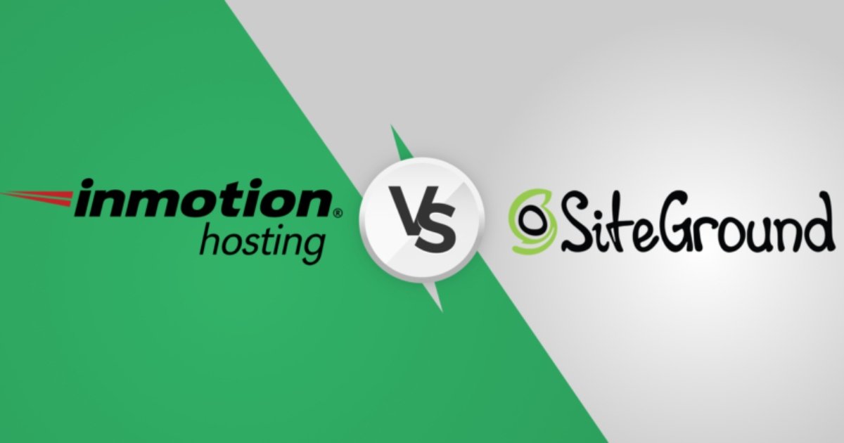 Customer Support + SiteGround vs InMotion Hosting: Choosing the Right Hosting Provider