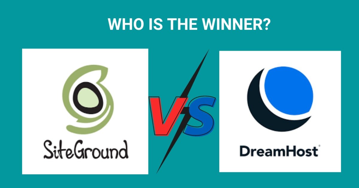 Table Comparison of SiteGround vs. DreamHost
