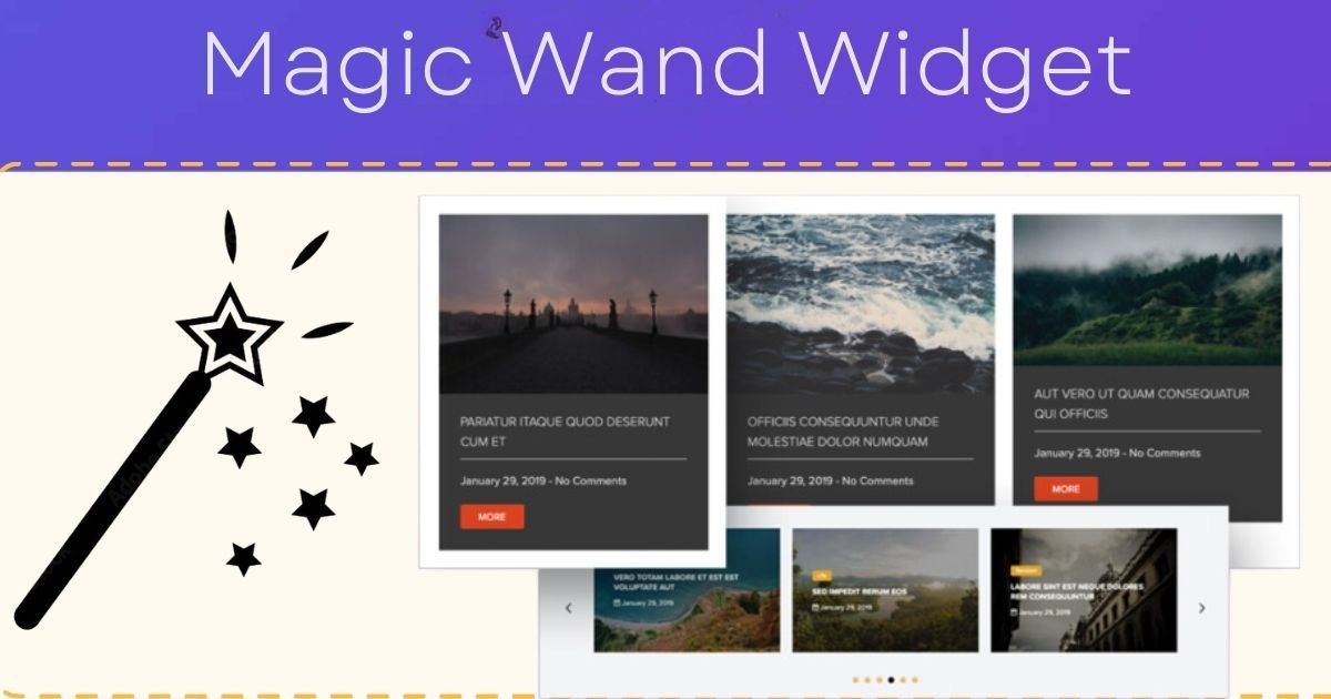 Magic Wand Widget