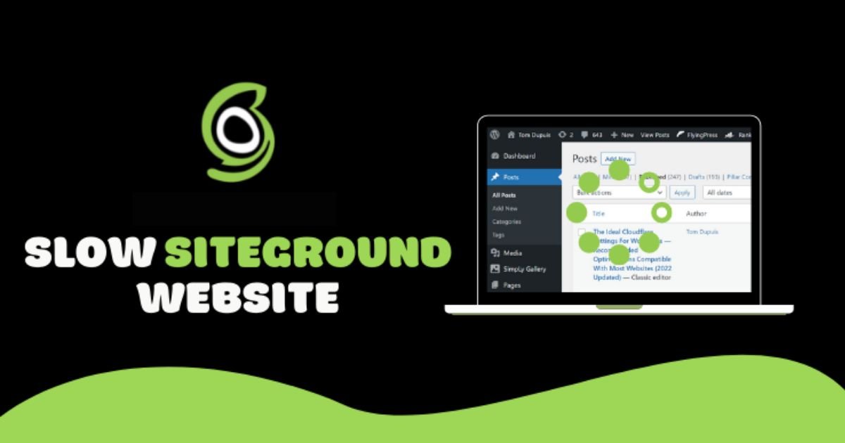 SiteGround: Consistent but Slower