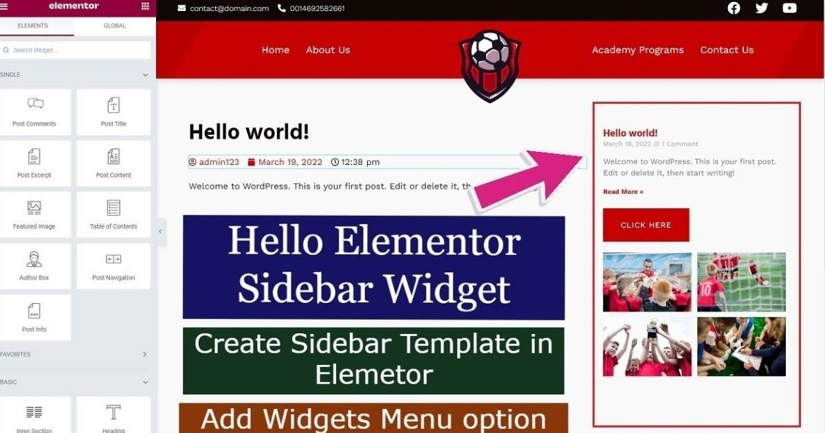Widget Customization + Maximizing Web Design Potential with Hello Elementor Child Theme